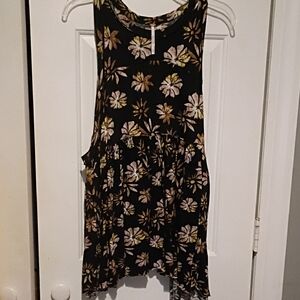 Free People Floral Sleeveless Top